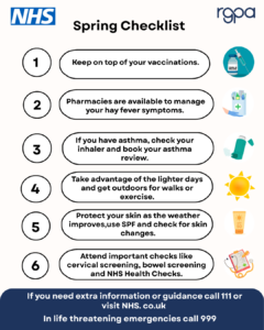Springchecklist